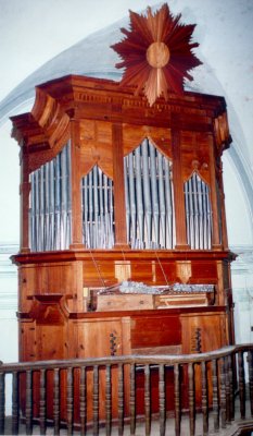 Órgano del templo de Mellado