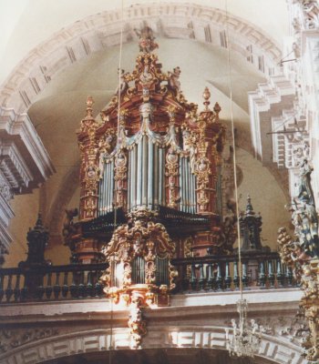Órgano del templo de Santa Prisca