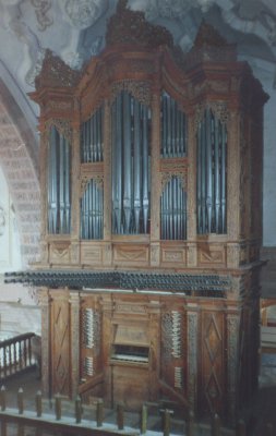 Órgano del templo de Valenciana